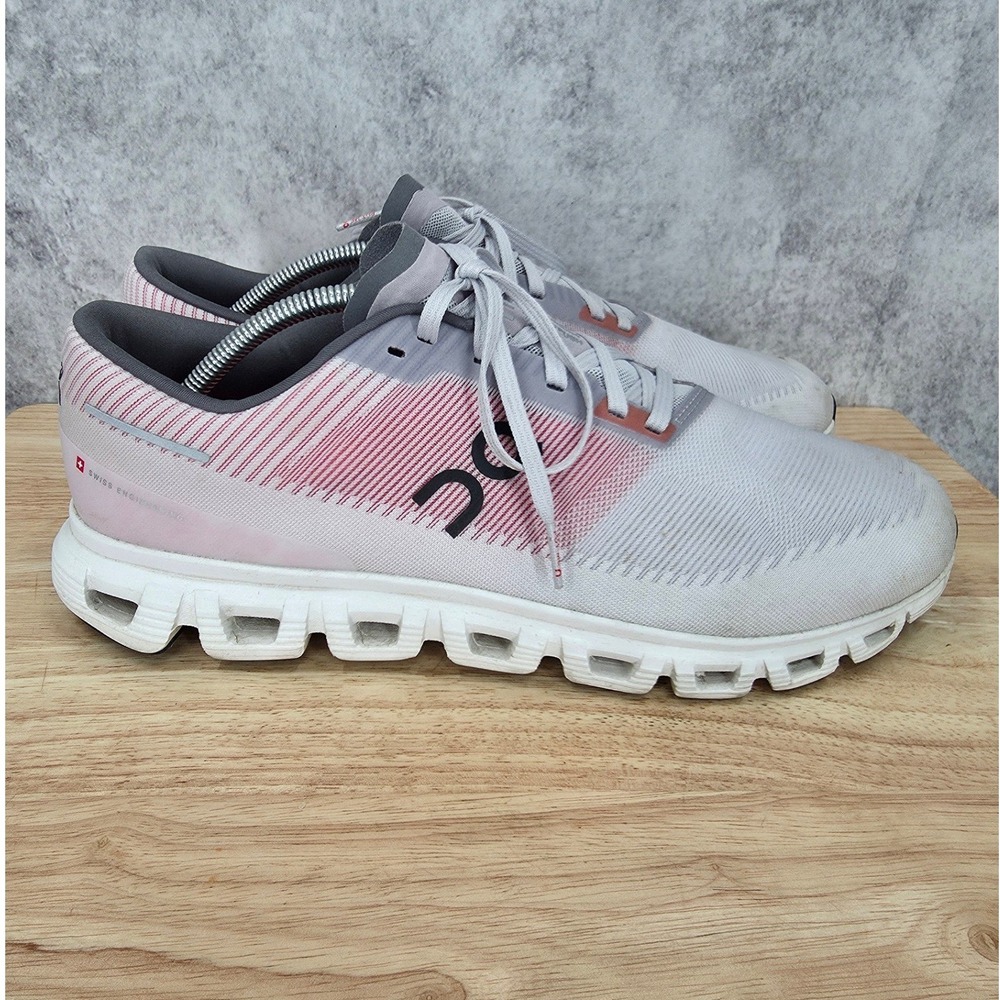 On Running Cloud 6 Push Running Shoes Mens 12 Lavender Red Sneakers Athleisure